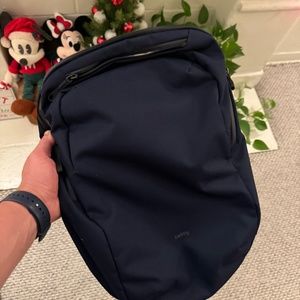 Bellroy Via Backpack Navy Work Commuter Sleek Stylish Cool Daper Laptop Minimal